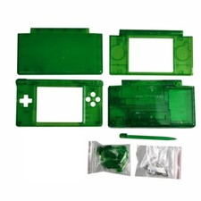 Clear Green Full Housing Shell Case Tool Kits For Nintendo DS Lite NDSL DSL Case