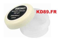 Seiko TSF-451 silicon grease lubricant for waterproofing on crowns gaskets