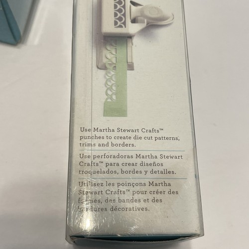 Lotto nuovi rotoli di carta artigianali Martha Stewart double face bordi scrapbooking - Foto 8 di 10