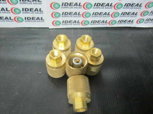 1PC 1/8 "NPT Maschio X Flare Fit 3/8" OD Tubo Di Rame Ottone - Foto 6