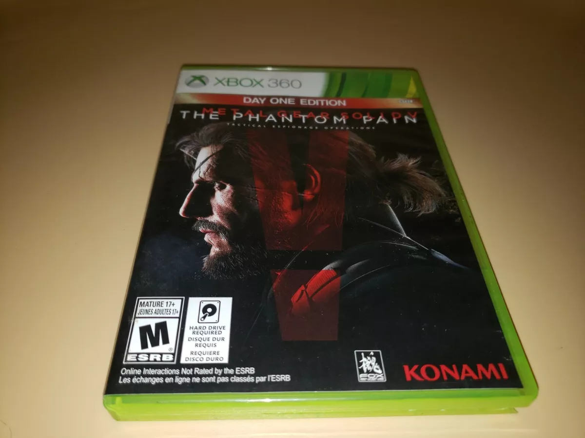 2015 Xbox 360 Metal Gear Solid V: The Phantom Pain Video Game Complete!