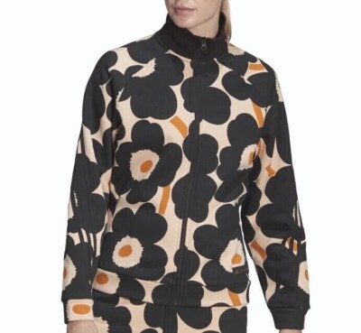 adidas Sportswear Marimekko Finland Fleece Track Top Jacket adidas Sportswear Marimekko Finland Fleece Track Top Jacket