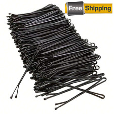50 Pcs Hairpins Versatile Black Hair Clips  Girls Hair Accessories for Women