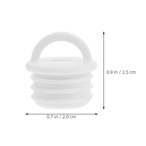 2 Pcs Mop Bucket Stopper Bathroom Basin Plug Hole Cover Outlet Cap - Bild 10 von 12