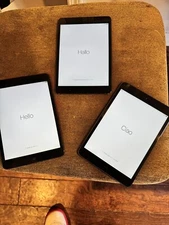 3 ipad minis, 1st generation 16gb