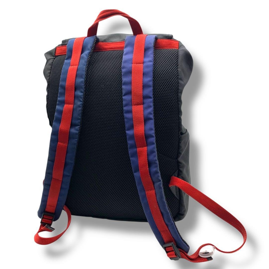 Gucci Techno Canbus Backpack Authentic Black Nylo… - image 2