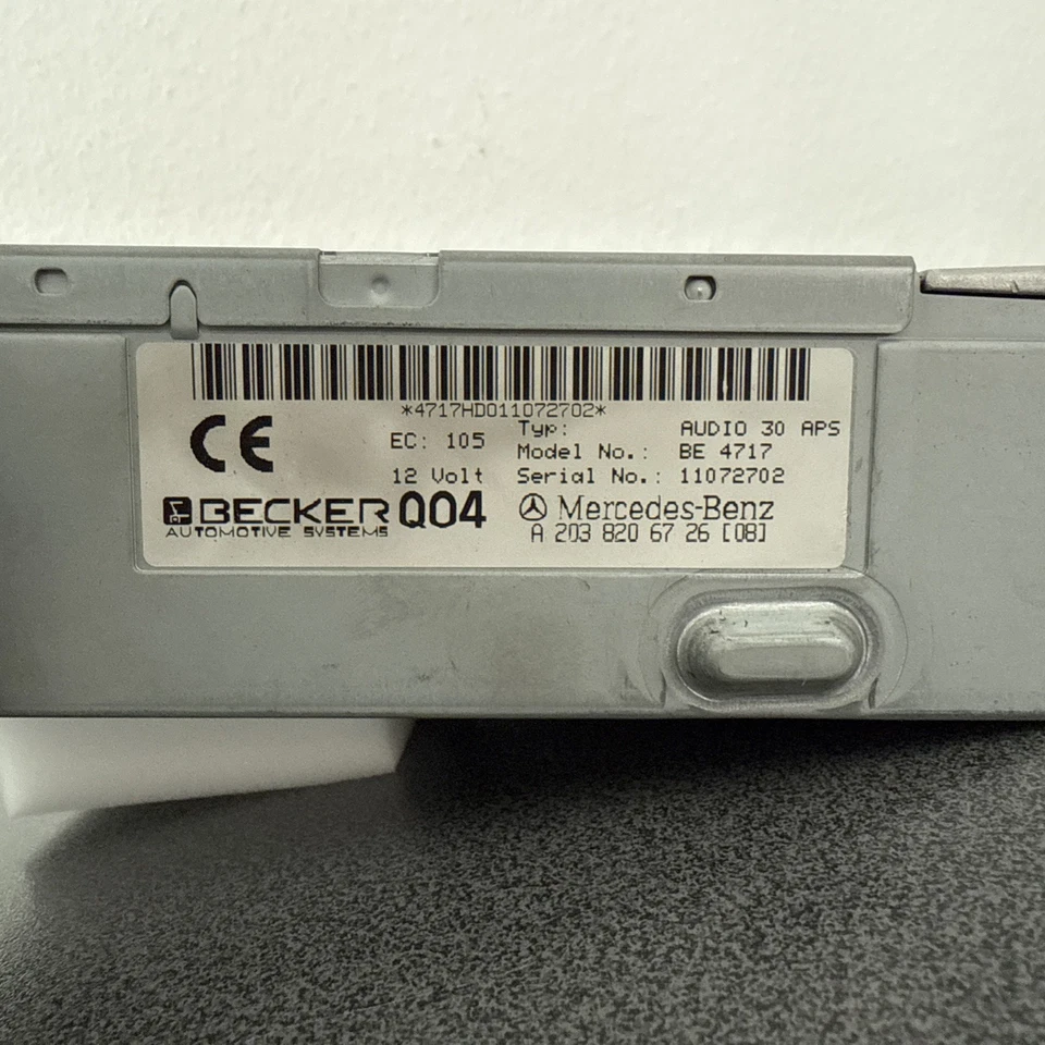 Mercedes-Benz W203 Original Radio CD - Bild 2 von 3