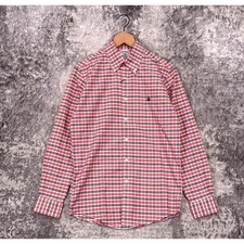 New Brooks Brothers Shirt Small Mens Regent Fit Non Iron Oxford Plaid Logo