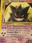Sabrina's Gengar Rare Vintage NM/LP Pokemon Gym Challenge - 29/132