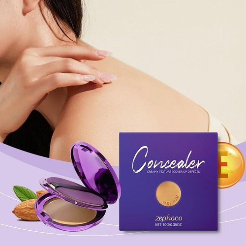 Zephoco Concealer , Creamy Texture ,cover Up Defects D0P1 - Picture 7 of 24