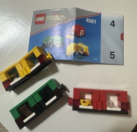 Lego 4561 System 9V Train Railway Express Instructions Box Works