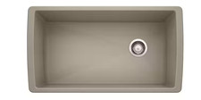 NEW Blanco 441765 Diamond 33-1/2" Undermount Single Basin SILGRANIT Truffle