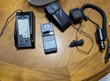 Vintage Motorola Brick Flip Cell Phone w/t Accessories