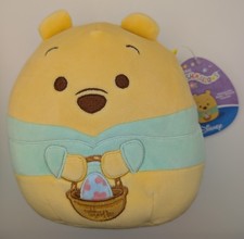 Squishmallows Winnie the Pooh 10  Disney Bear Easter Basket Egg Plush NWT NEW