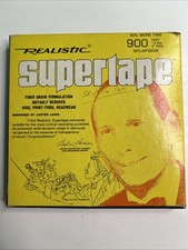 Vintage Realistic Supertape 900 Feet 5  Reel To Reel Tape
