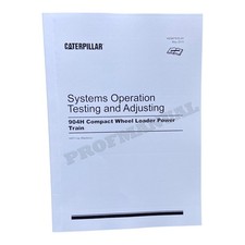 Caterpillar 904H Loader Power Train Operation Testing Adjusting Service Manual