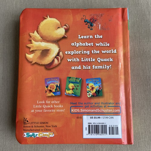 Little Quack's ABC's & Opposites Lot (x2 Picture Board Book Set) Pre-K Toddler + - Picture 9 of 12