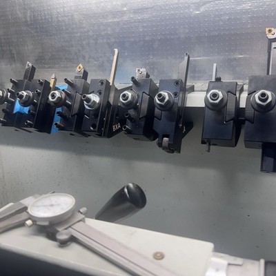 BXA Quick Change Tool Holder Rack   Lathe Backsplash Storage Mount Set