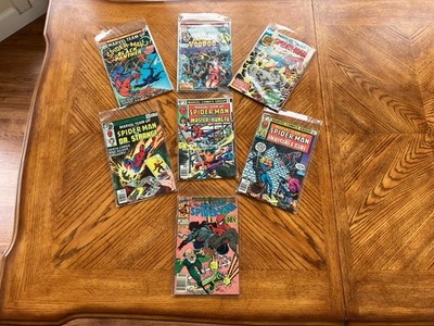 Lot of (7) - Marvel Team-Up Spider-Man - 1970s- Issues 20-336 (mixed)