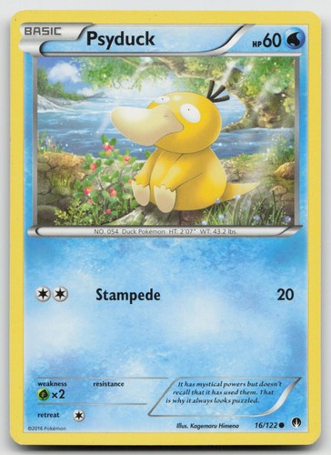 Psyduck 16/122 Breakpoint Pokemon Lightly Played - Bild 1 von 2
