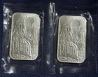 Star Wars 2X Dark Side 1 oz 999.9 Fine Silver Bars The Royal Mint Darth Vader