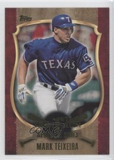 2015 Topps Update First Home Run Gold Mark Teixeira #FHR-25 h3a
