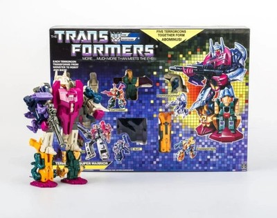 New Arrival Transformers G1 Abominus reissue boxed Version New Free Shipping