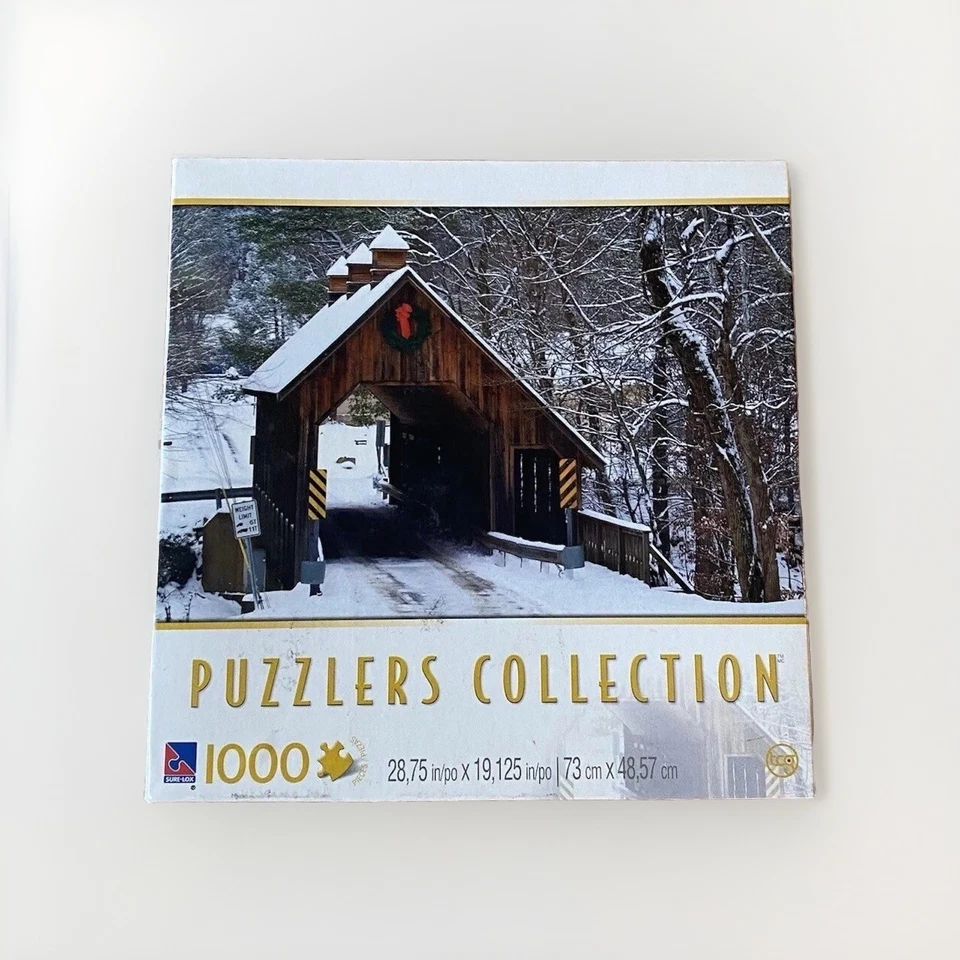 Puzzlers Collection 1000 piece EMERTS COVE TENNESSEE puzzle NEW Damaged Box - Image 2 of 4