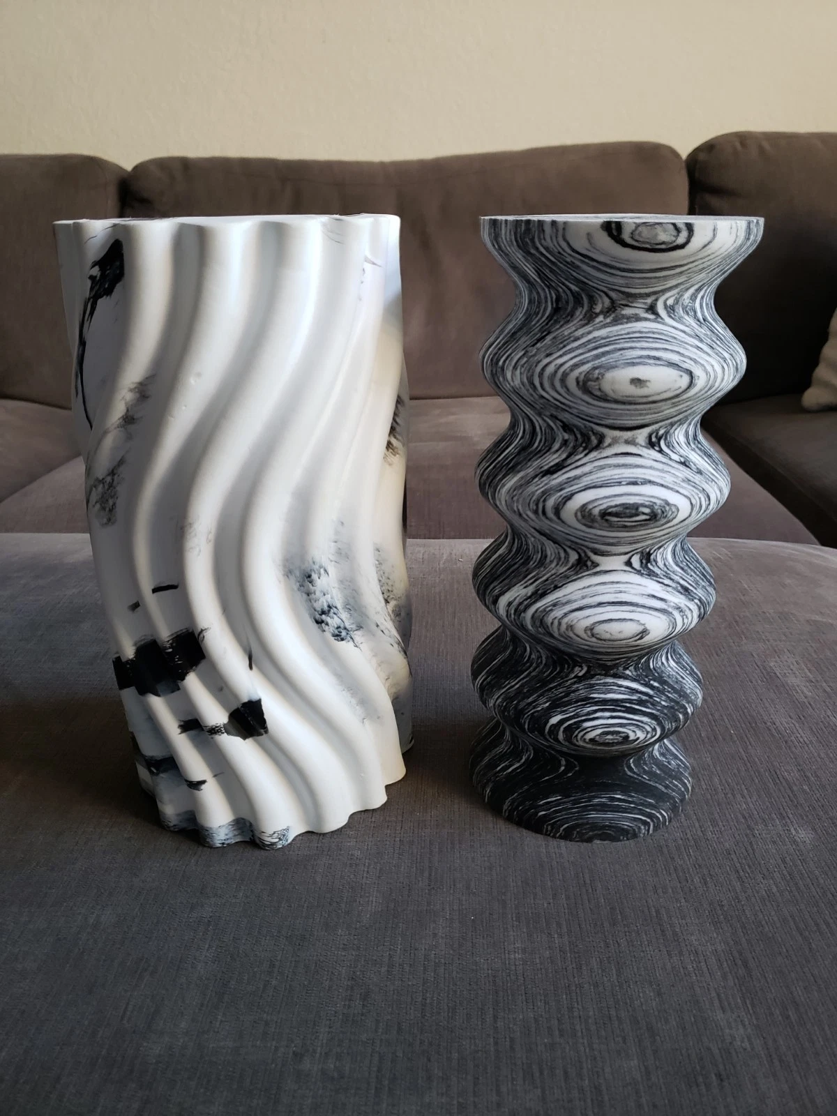 Lululemon Mini 10" Double Foam Roller Black And White Swirl - GREAT CONDITION!!