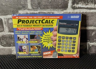 Calculated Industries - PROJECTCALC 85158 PROJECT CALCULATOR - NEW NIB