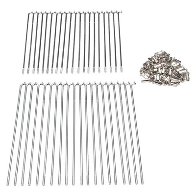Spoke Set Chrome 90° 211x2.6mm for Victoria Vicky Luxury Standard III IV Avanti