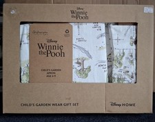 Disney Winnie the Pooh Child's Garden Wear Gift Set Age 6 To 11