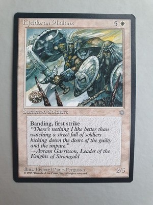 Kjeldoran Phalanx, MTG Ice Age (1995), Rare White Creature NM