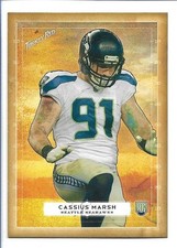 Cassius Marsh 2014 Topps Turkey Red Rookie #75 - Seattle Seahawks