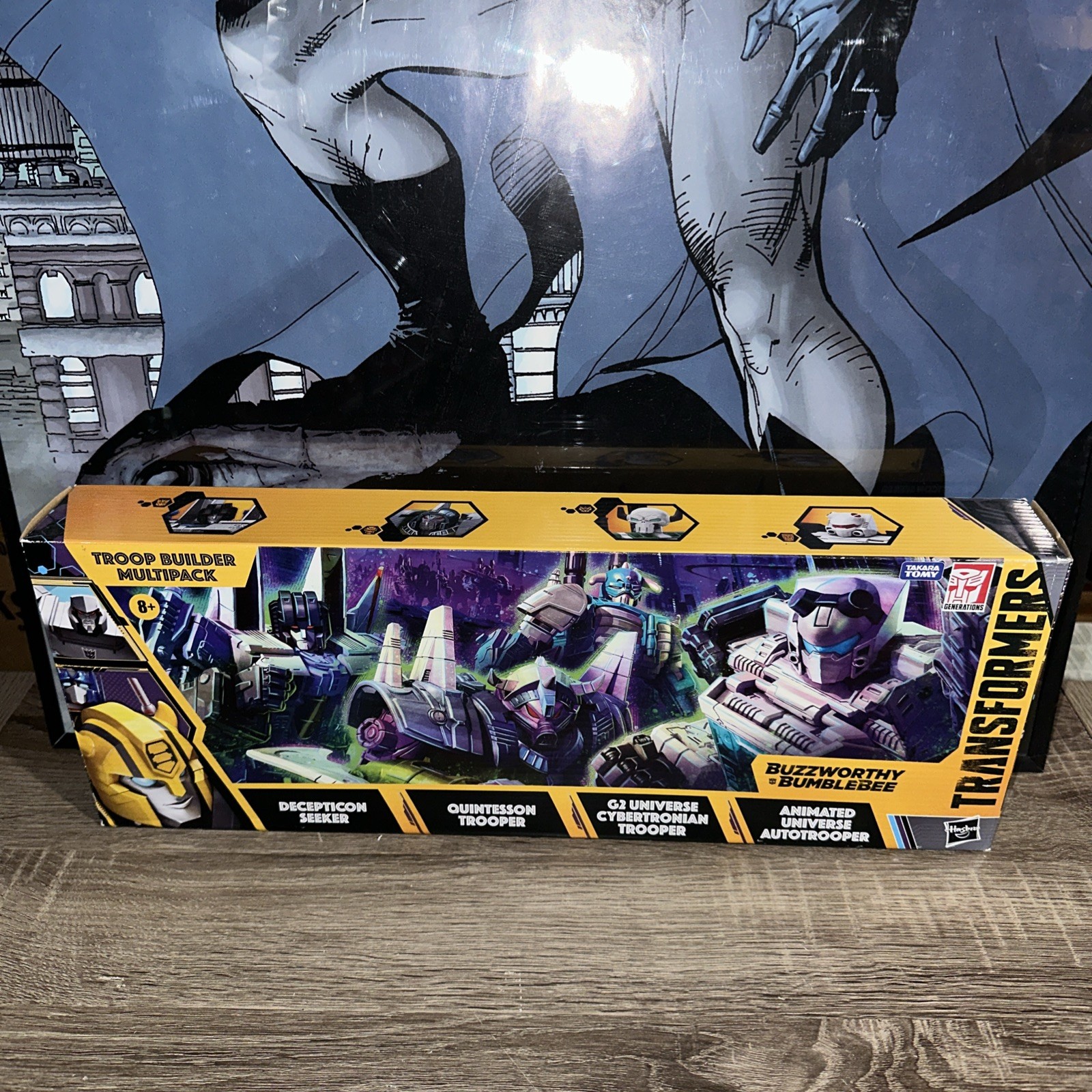 transformers buzzworthy bumblebee troop builder 4 pack MISB