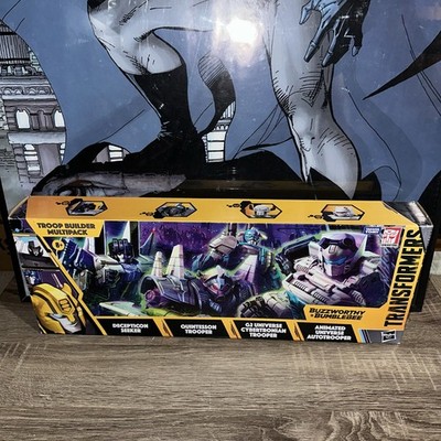 transformers buzzworthy bumblebee troop builder 4 pack MISB