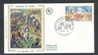 D440882 France Silk Cachet FDC Bataille de Valmy