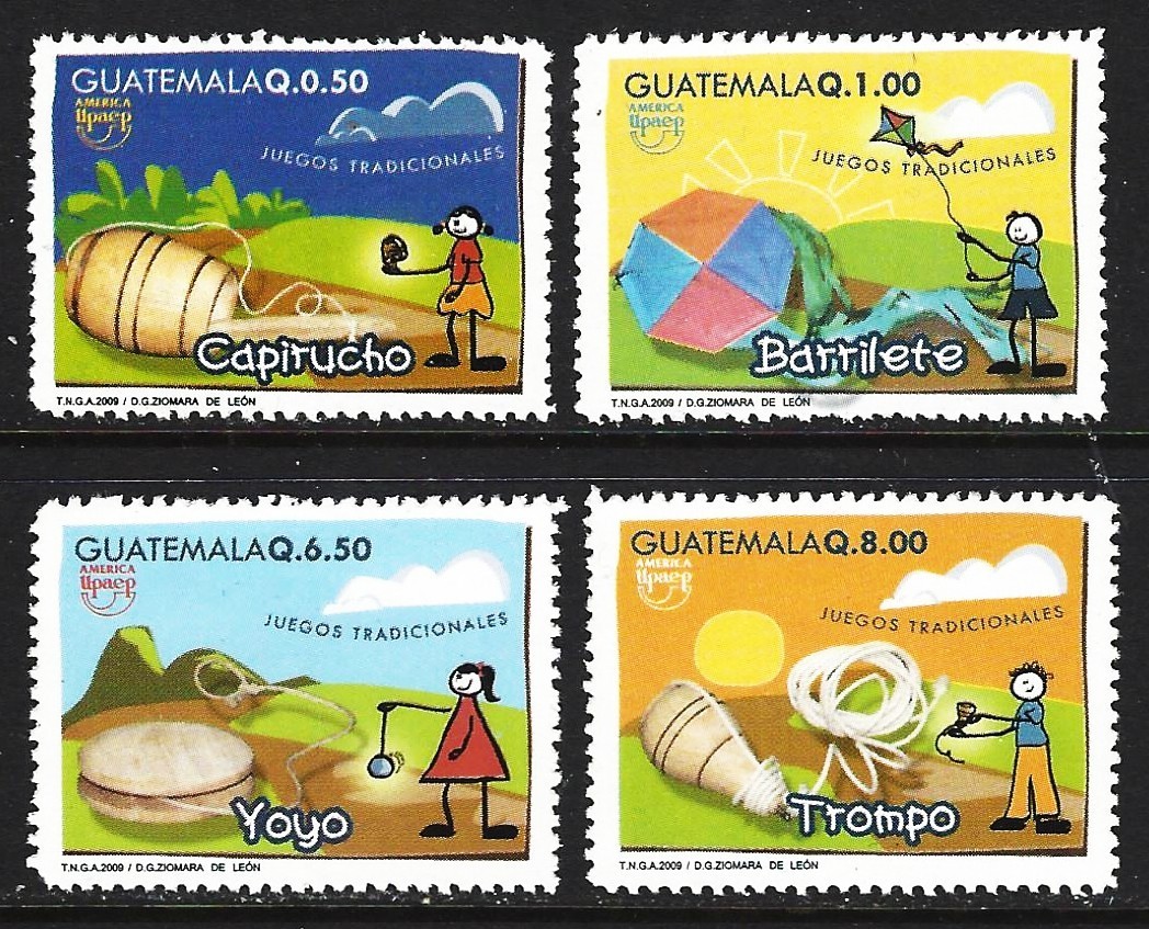 GUATEMALA 2010 SCOTT 627-30 AMERICA UPAEP MINT NH