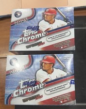 2025 Topps Chrome Update Baseball Blaster Box LOT X 2 🔥 Sealed