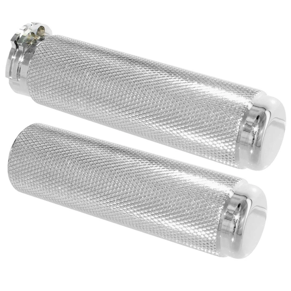 Empuñaduras moleteadas cromadas Pingel 62196 Foto 2 de 4