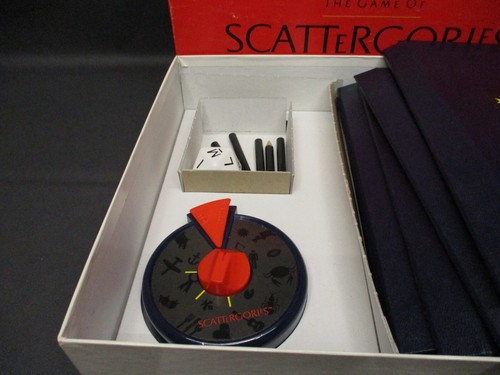 Vintage The Game Of Scattergories - 1988 Milton Bradley Complete Trivia Game - Picture 4 of 9
