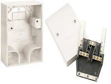 PRW217 45A Cooker Connection Appliance Dual Outlet PRW218 Pattress Bulk Price