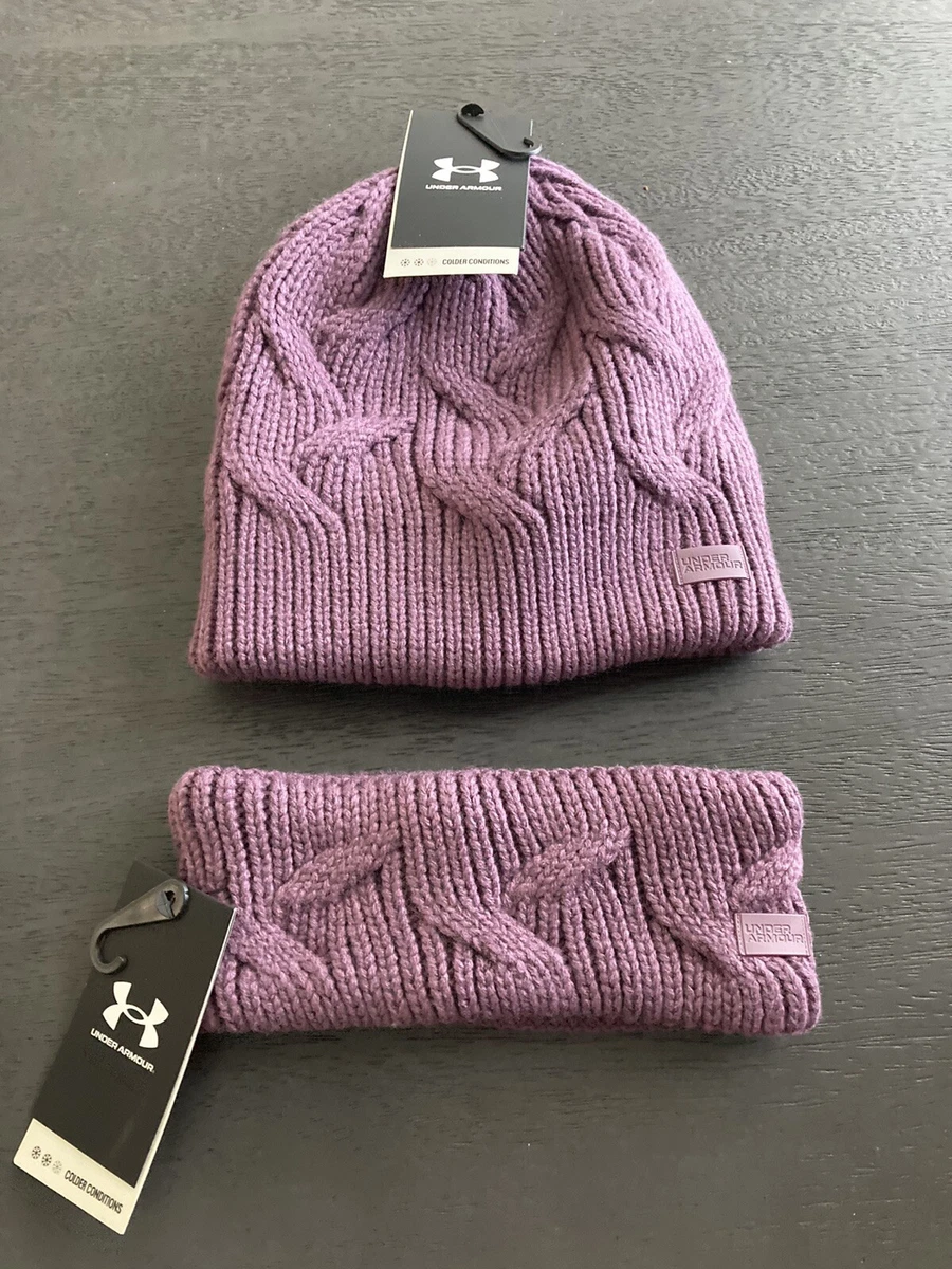 Purple under armour beanie Clearance