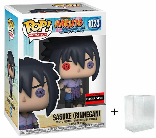 Funko Pop! Naruto Shippuden - Sasuke (Rinnegan) #1023 - AAA Anime w/ Protector