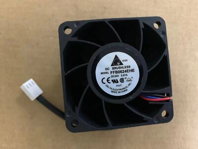 For Delta FFB0624EHE 6038 60mm 6cm DC 24V 0.57A axial case cooling fan