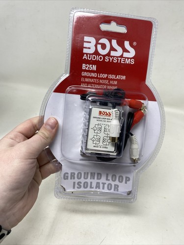BOSS Audio Systems B25N Noise Filter for Car Audio Sound Systems open package - Picture 2 of 5