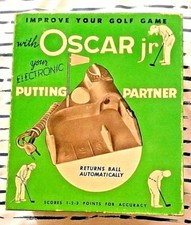 Oscar Jr: Electronic Putting Partner For Indoor Golf Practice Vintage