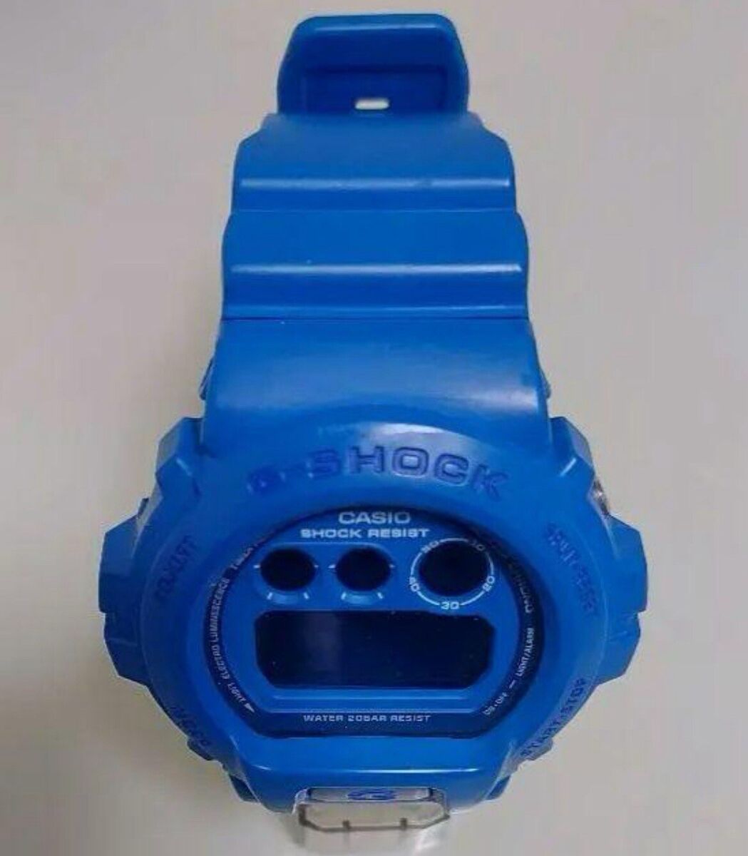 CASIO G-SHOCK DW-6900MM BLUE Smurf Crazy Colors dw6900mm2 CASIO G-SHOCK DW-6900MM BLUE Smurf Crazy Colors dw6900mm2