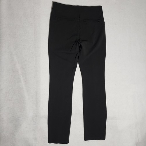 Athleta Siena Skinny Hose Damen 6 Stretch braun hoher Bund seitliche Reißverschlusstaschen - Bild 11 von 14