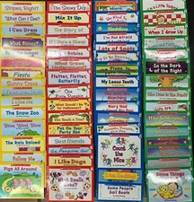 Learn to Read Books Lot 60 Easy Little Leveled Early Beginning Readers Phonics